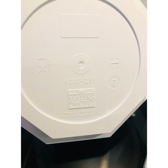 Italy Per Alimenti Avant Garde Memphis Style 90s Octagon Maitre D'Hotel Laysan - Picture 8 of 8